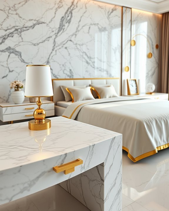marble accessories enhance elegance