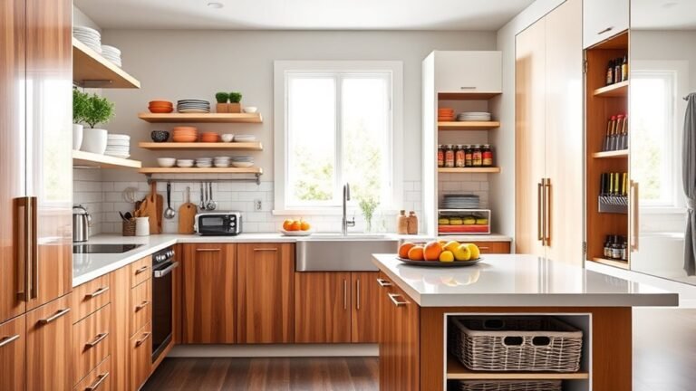 maximize kitchen storage space