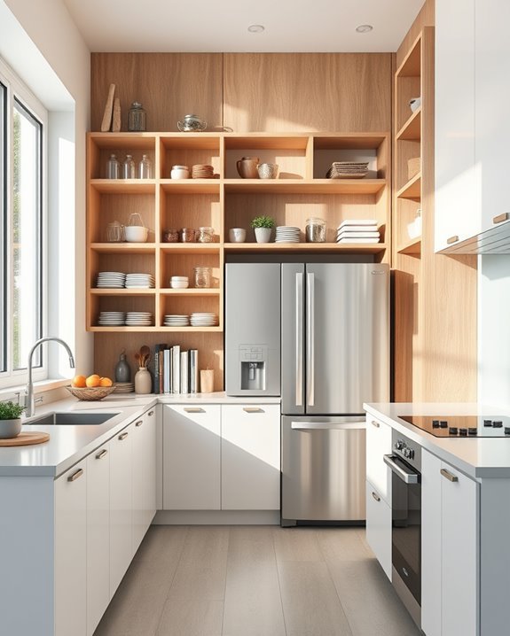 maximize kitchen storage vertically