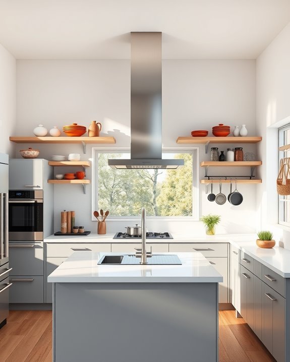 maximize kitchen vertical space