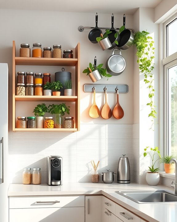 maximize kitchen vertical space
