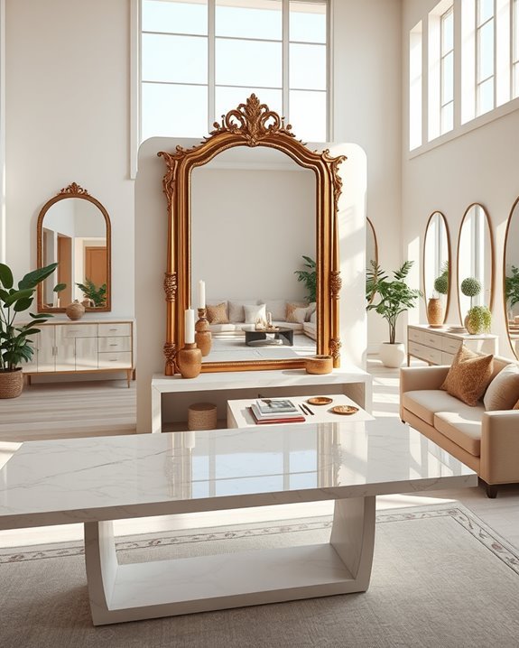 maximize light with mirrors