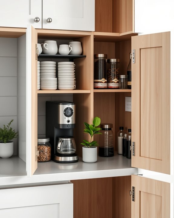 maximize space with cabinetry