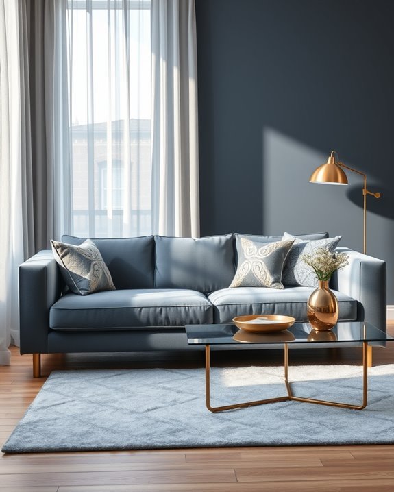 metallic elegance in decor