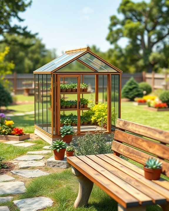 mini greenhouse for gardening