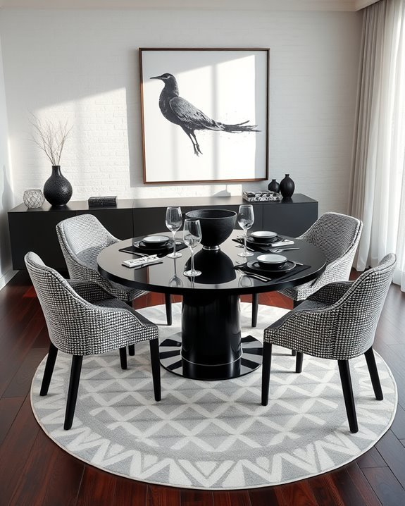 mixing patterns enhances elegance