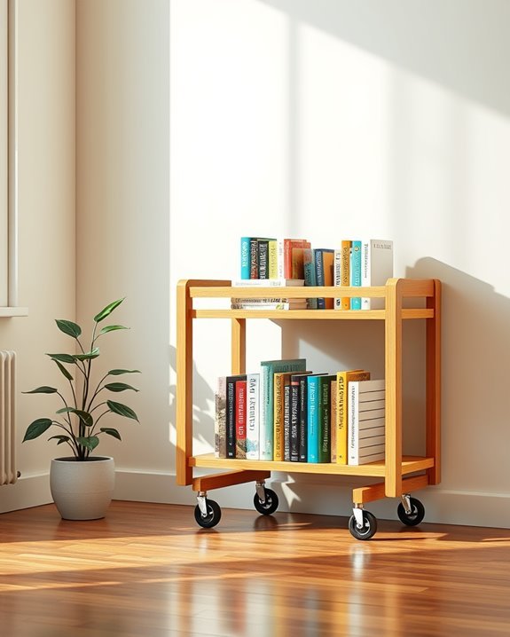 mobile book storage solution