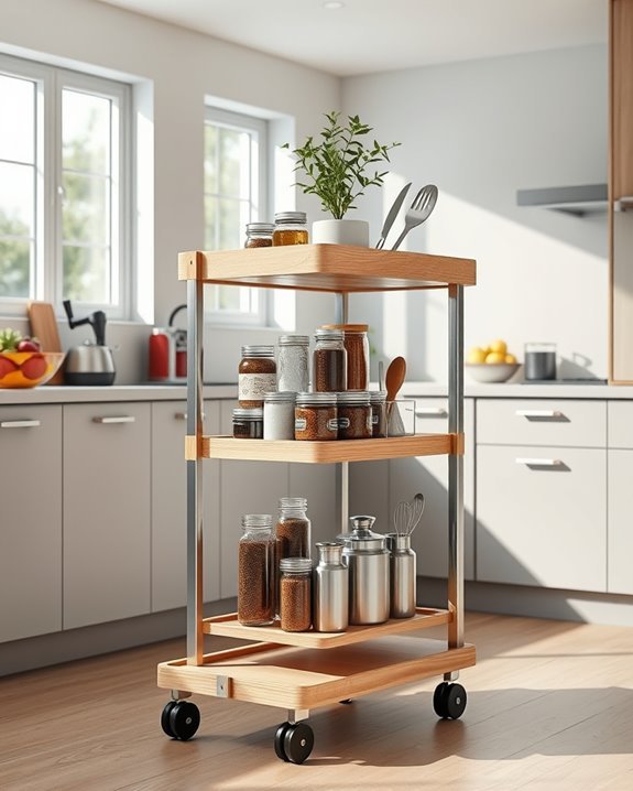 mobile kitchen storage solution