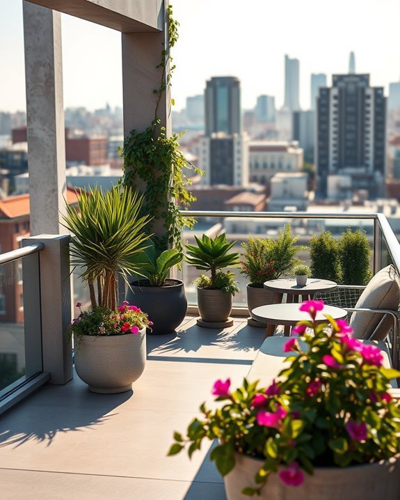 modern concrete outdoor spaces