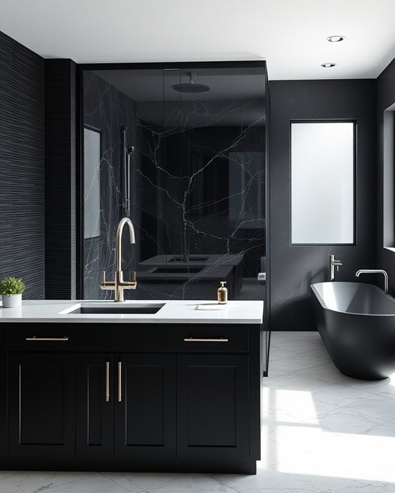 modern luxury bathroom transformation
