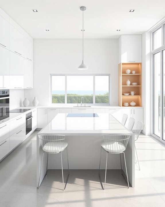 modern minimalist kitchen design