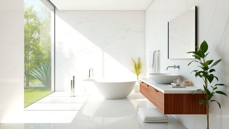 modern sleek bathroom designs