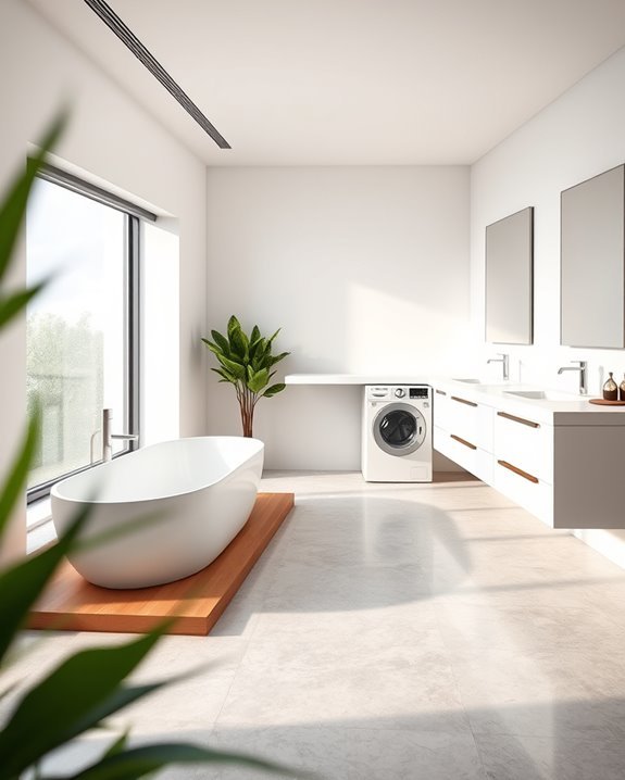 multi functional bathroom design solutions