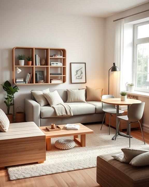 multi functional space saving furniture