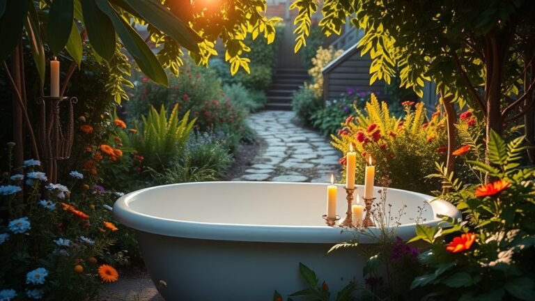 natural bathtub garden designs