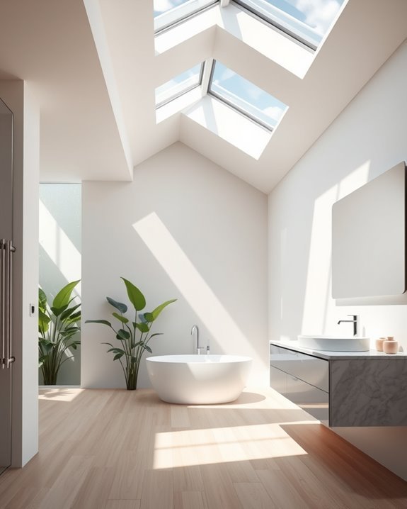 natural light bathroom upgrade