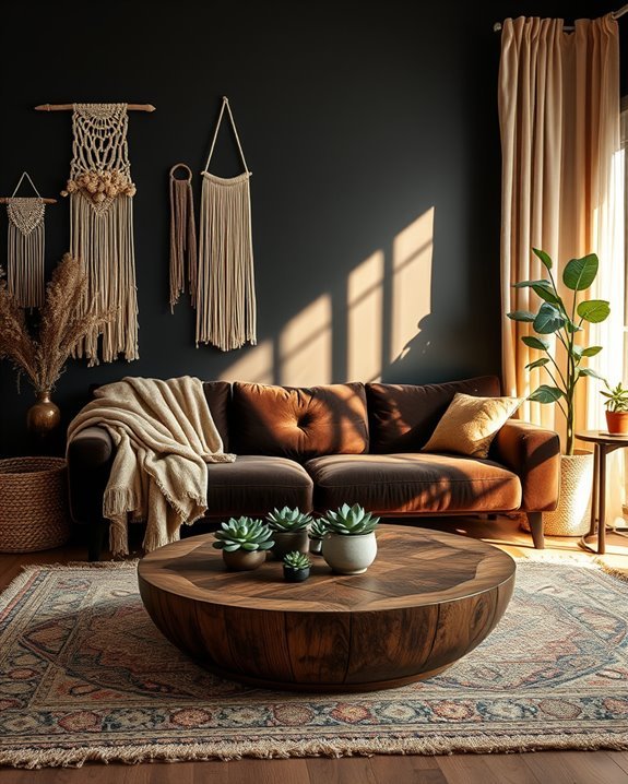 natural materials enhance warmth