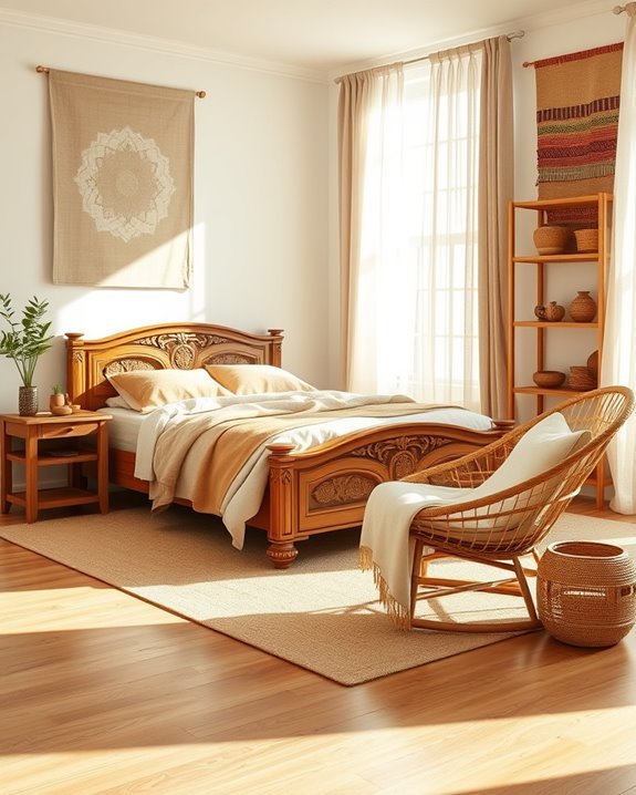 natural materials for tranquility