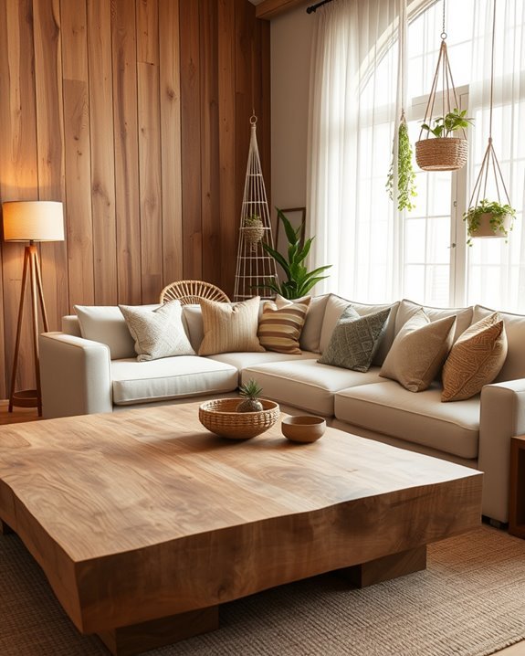 natural warmth with wood