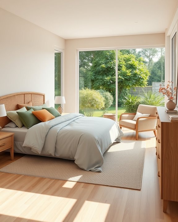 nature inspired bedroom decor