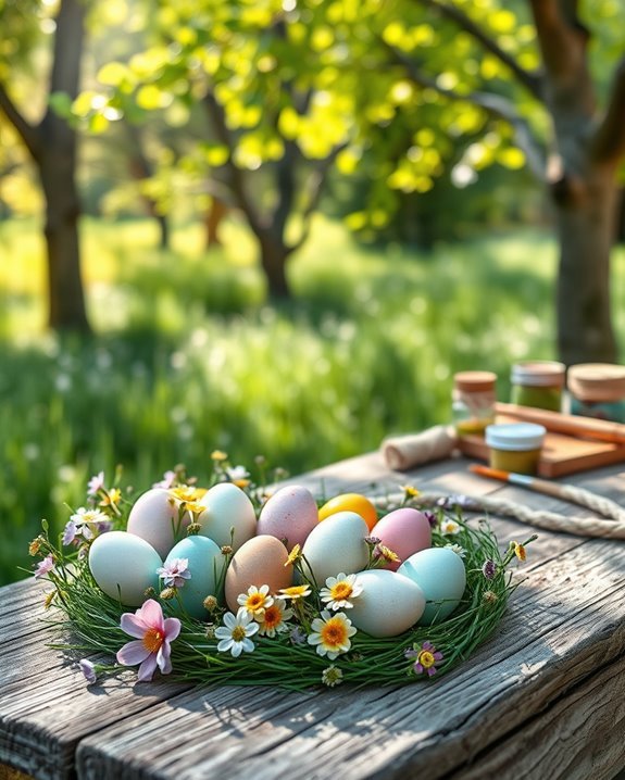 nature inspired spring crafts