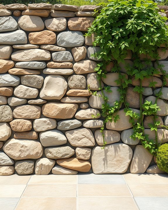 nature inspired stone mosaics