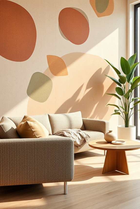 nature inspired warm interiors