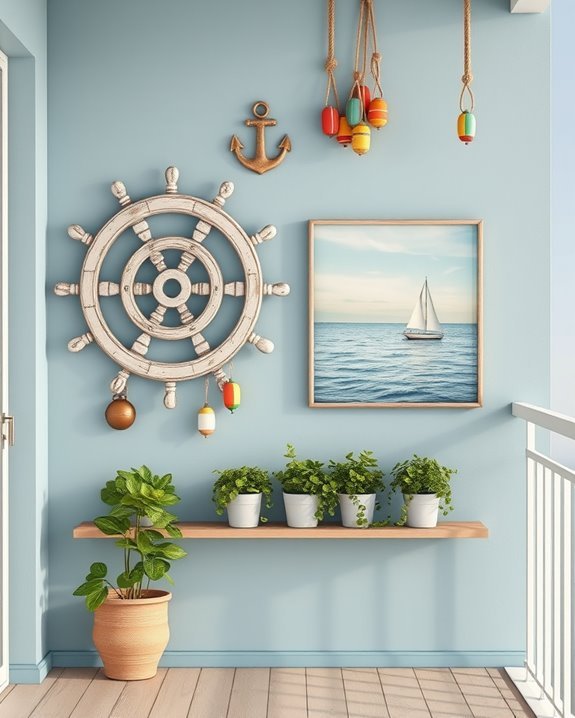 nautical balcony decor ideas