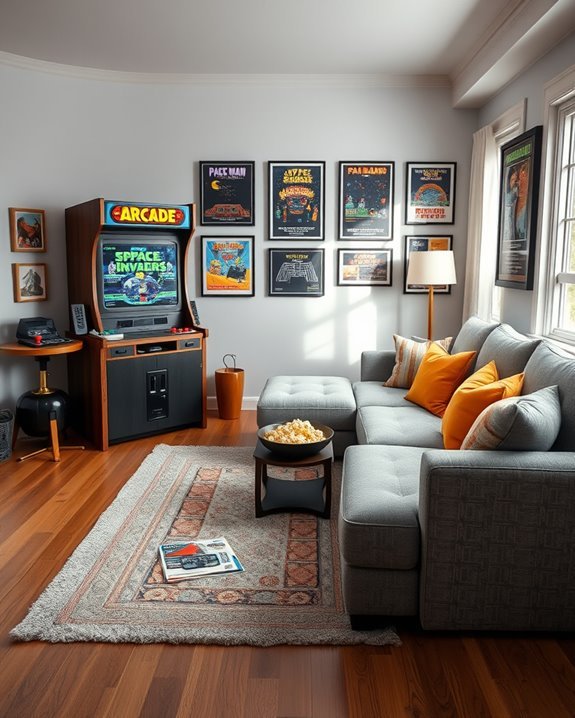 nostalgic retro gaming paradise