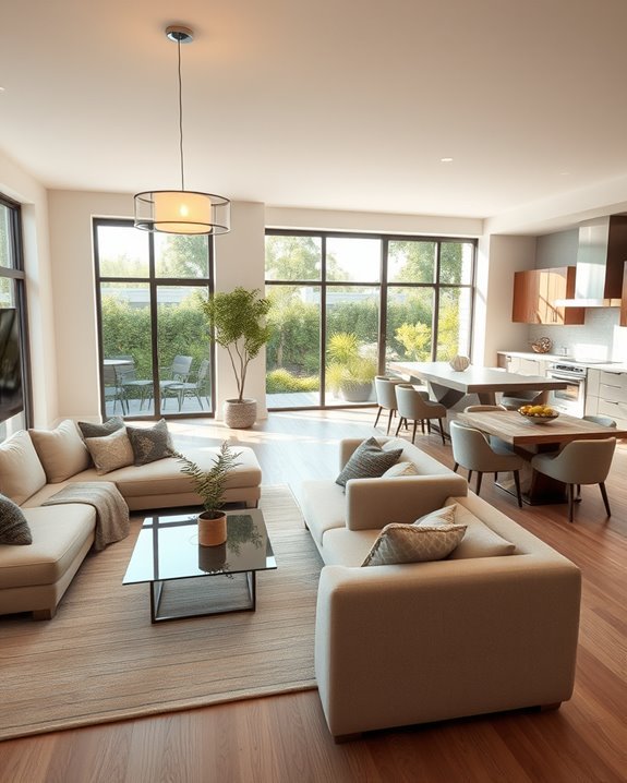 open airy functional living