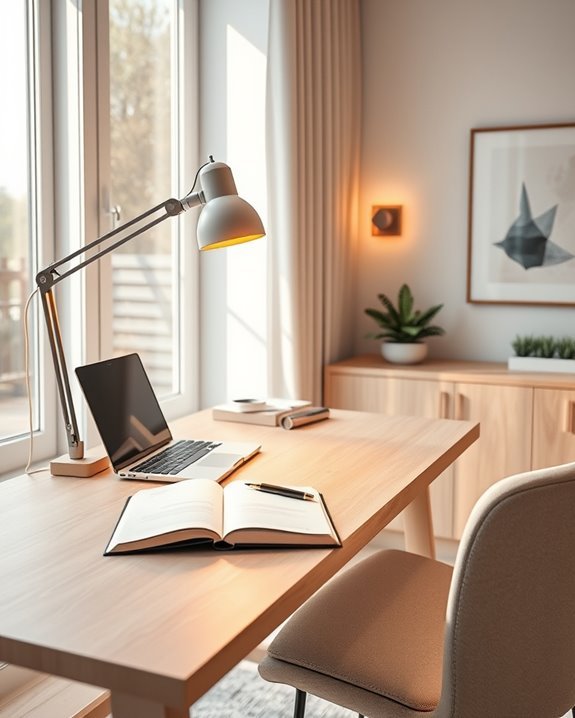 optimize workspace with lighting