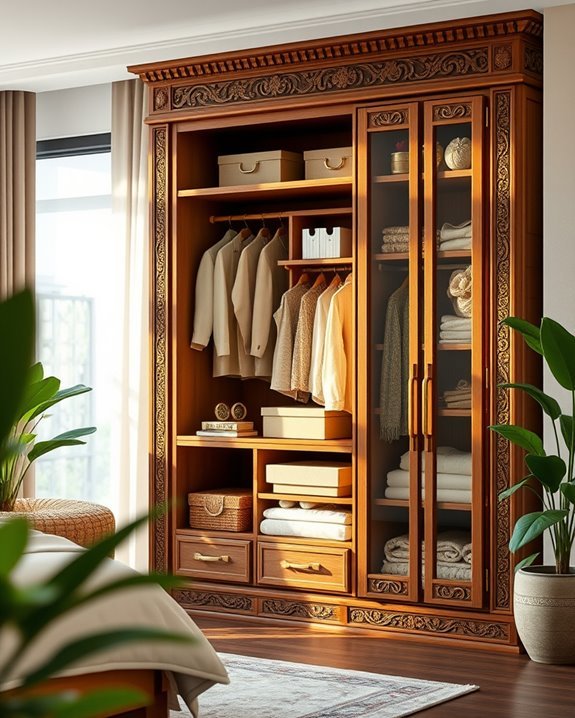 optimized wardrobe space solutions