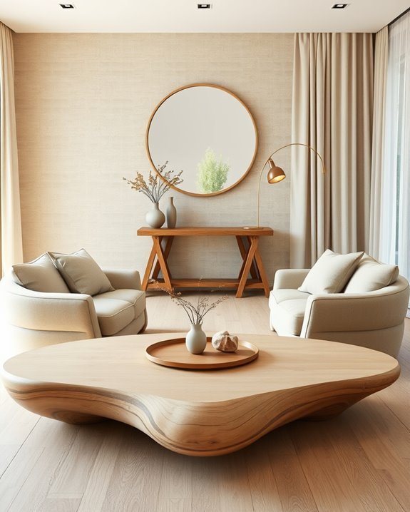 organic shapes enhance comfort