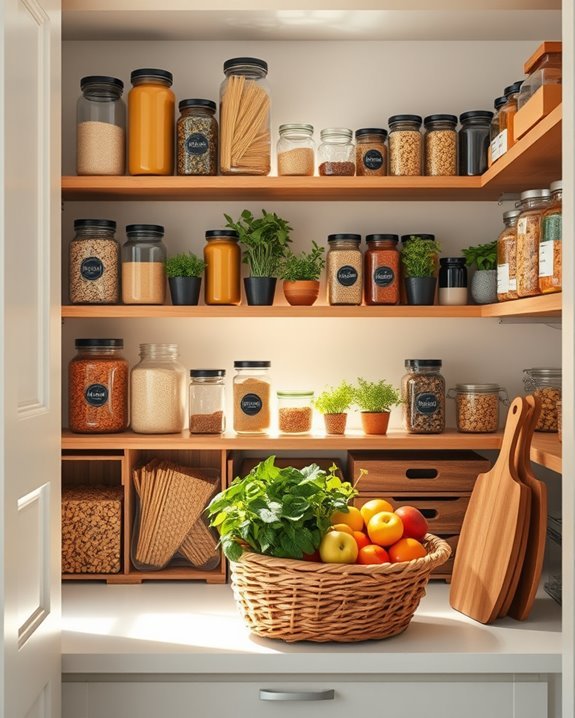 organize your kitchen pantry