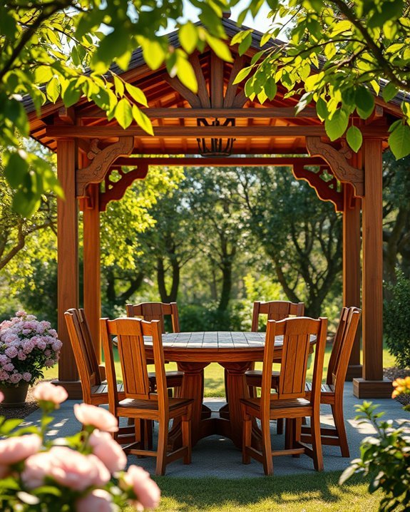 outdoor elegance and comfort