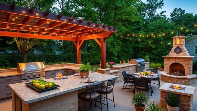outdoor kitchen entertaining ideas