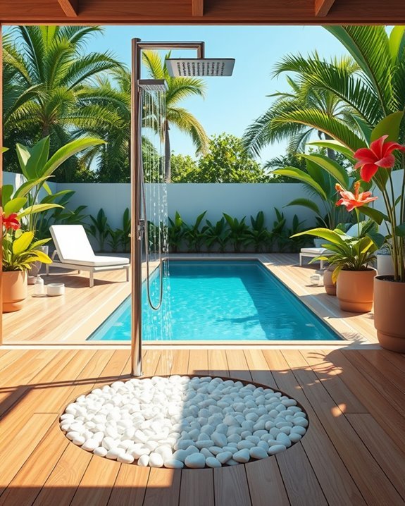 outdoor shower design essentials