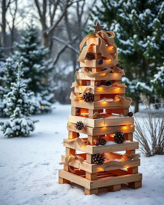 pallet christmas tree project