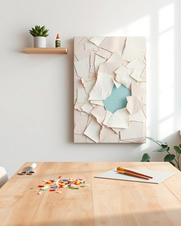 paper collage art techniques