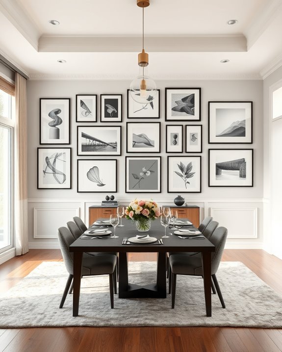 personalized art showcase display