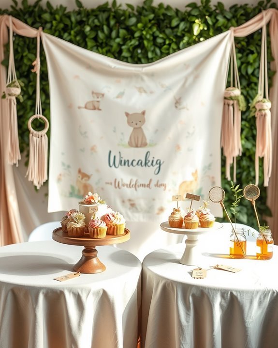 personalized baby shower decor