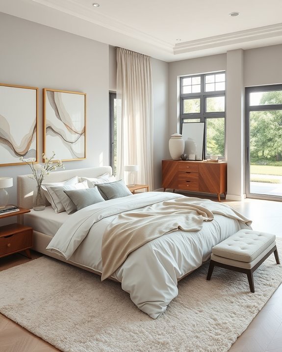 personalized bedroom art accents