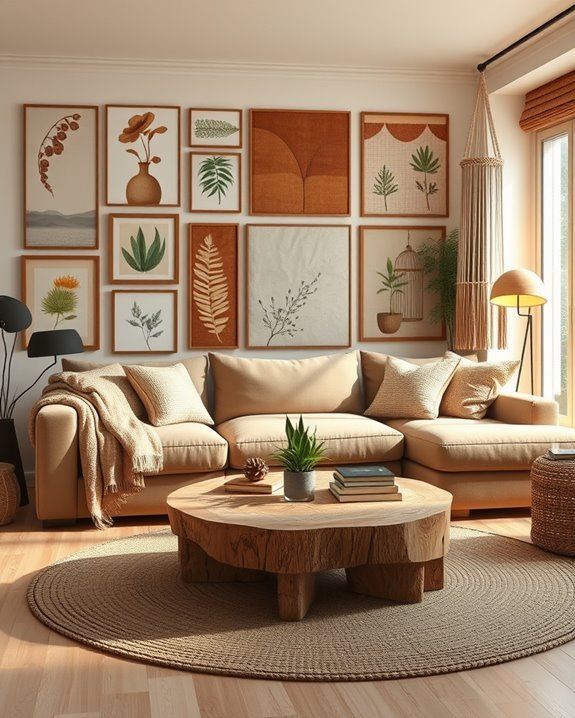 personalized boho gallery wall