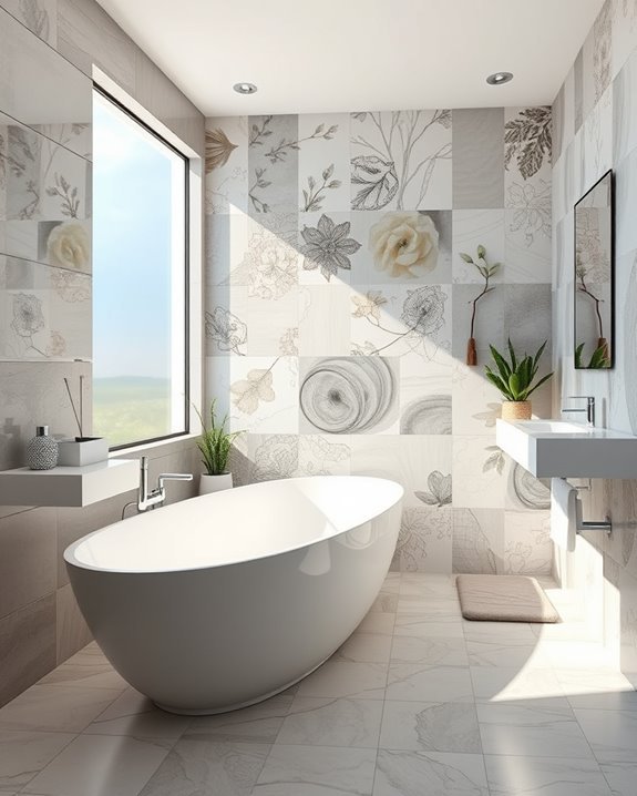 personalized custom printed tiles