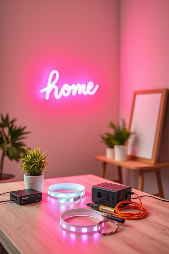 personalized diy neon signs
