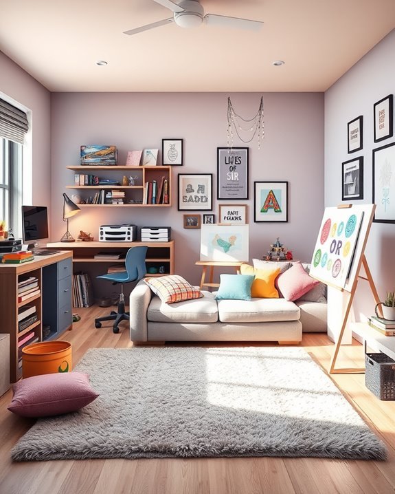 personalized hobby spaces created