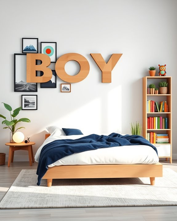 personalized name wall decor