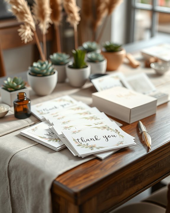 personalized thank you notes