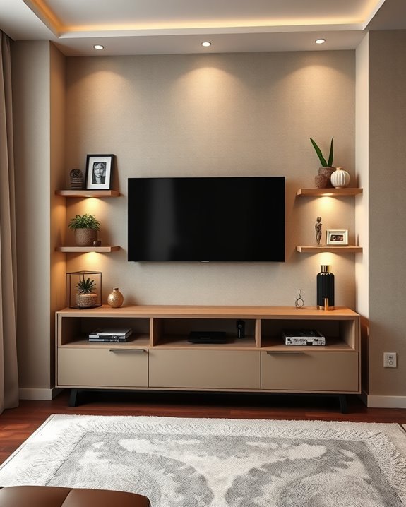 personalized tv wall decor