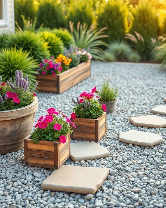planter placement enhances design
